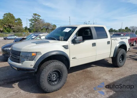 2013 Ford F-150 Svt Raptor из США, поврежденный, VIN 1FTFW1R60DFE08927